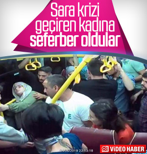Pendik'te fenalaşan yolcuyu hastaneye yetiştiren şoför