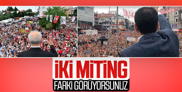 İmamoğlu ile Kılıçdaroğlu seçim çalışmasında