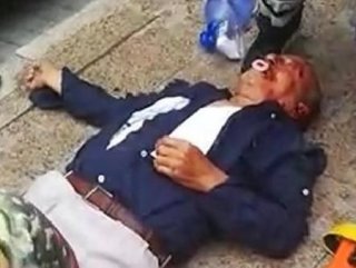 Karşıdan karşıya geçmek isterken tramvay çarptı
