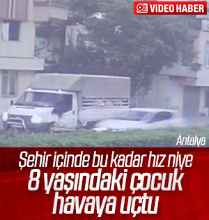 Süt aldığı aracın önünden karşıya geçerken araba çarptı
