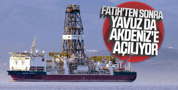 Yavuz sondaj gemisi yola çıkıyor