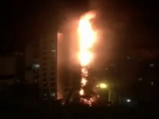 Ankara'da korkutan yangın