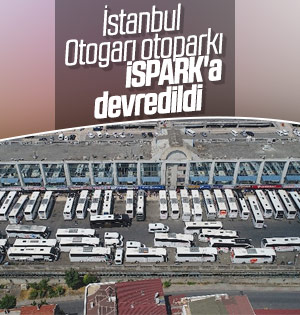 İstanbul Otogarı'nın otopark İSPARK'ın sorumluluğunda