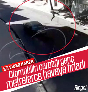 Bingöl'de otomobilin feci şekilde çarptığı yaya hayatını kaybetti