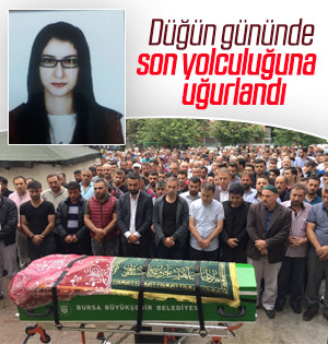 Nişanlısı tarafından öldürülen genç kadın defnedildi