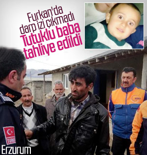 Minik Furkan'ın babası 76 gün sonra tahliye edildi
