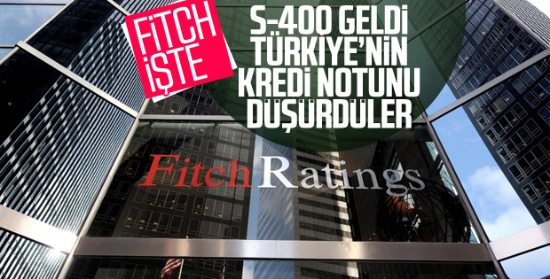 Fitch Türkiye'nin kredi notunu düşürdü