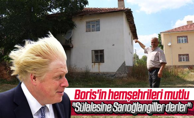 Boris Johnson'ın hemşehrileri sevindi