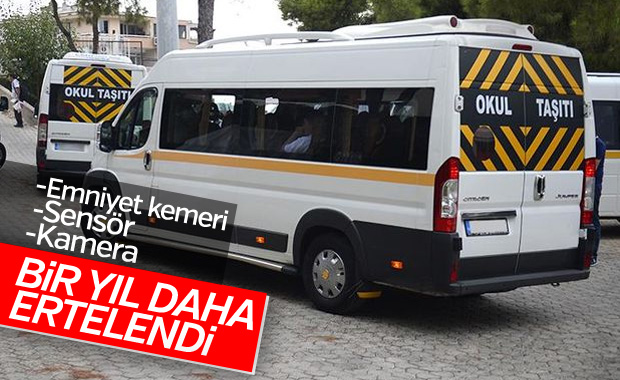 Servis düzenlemesi bir yıl daha ertelendi