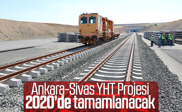 Ankara-Sivas YHT projesinin yüzde 87'si bitti
