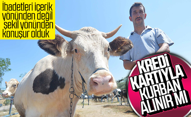 Kredi kartıyla kurban kesimi İstanbul Müftüsü'ne soruldu