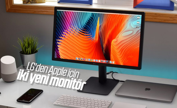 LG, Apple ürünleri için 4K ve 5K monitörlerini tanıttı