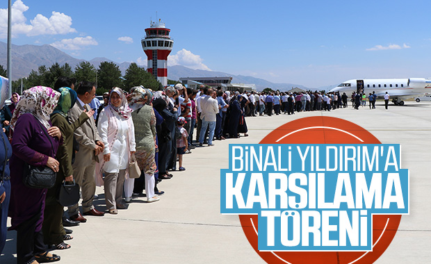 Binali Yıldırım Erzincan'da