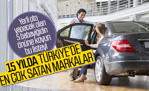 Son 15 yılda en çok satılan otomobil markaları