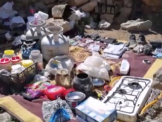 Van'da PKK'ya ait muhimmat ele geçirildi