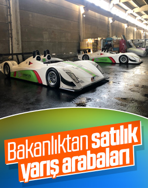 Gümrükte kalan 2 yarış arabası satılacak