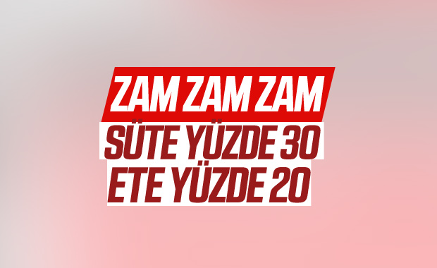 Kırmızı ete yüzde 20 zam geliyor