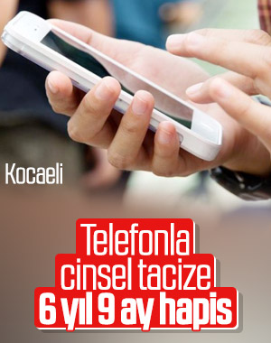 Yolcuya cinsel içerikli mesaj yollayan kişiye ceza