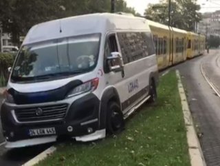 Fatih'te tramvay seferlerinde aksama