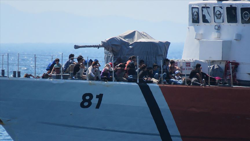 Çanakkale'de 239 kaçak göçmen yakalandı