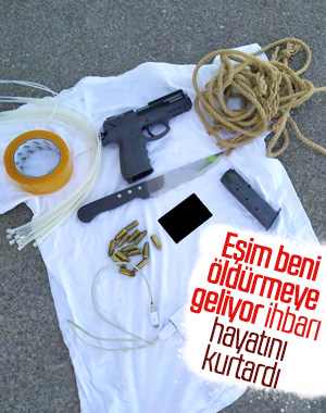 Kadın cinayeti son anda engellendi