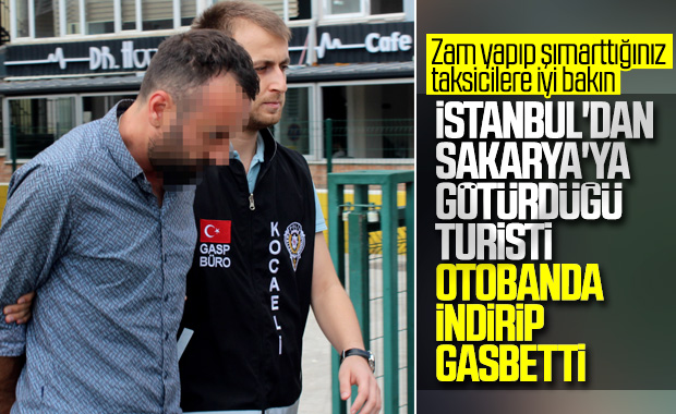 İstanbul'da Iraklı turisti gasbeden taksici yakalandı