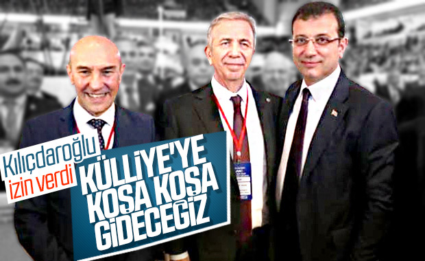 CHP'li başkanlar 'Külliye'ye gideceğiz' dedi