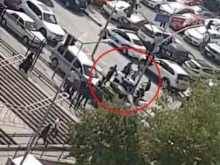 Adliye önündeki silahlı saldırının yeni görüntüleri