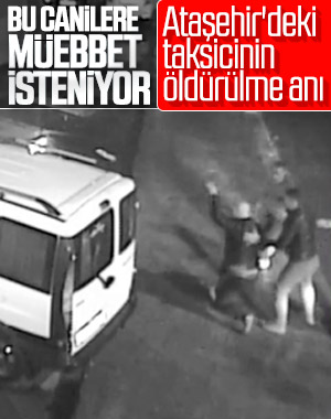 Tüyler ürperten taksici cinayeti kamerada