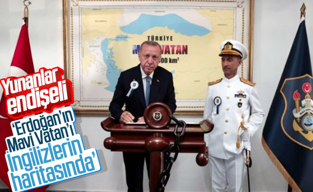 İngilizlerin Ege haritası, Yunanları endişelendirdi