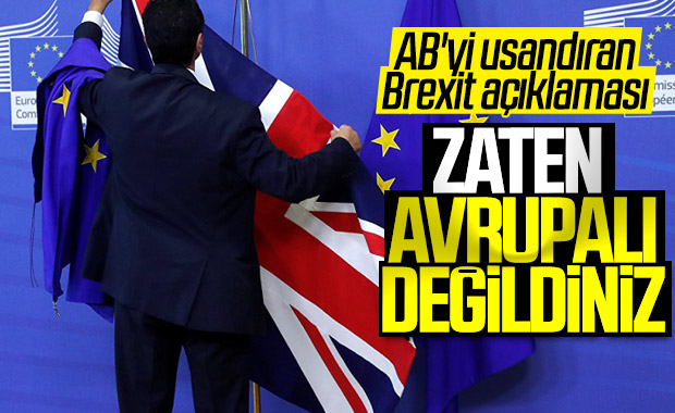 AB'den İngiltere'ye: Avrupalı değildiniz