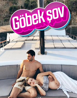 Gamze Erçel'den göbek şov
