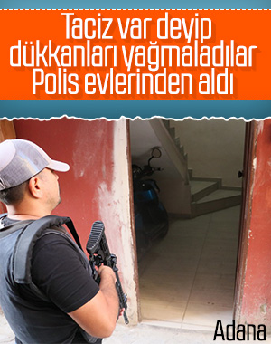 Sosyal medyada galeyana gelen mahalleliye şafak baskını