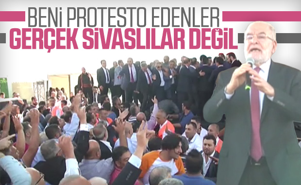 Karamollaoğlu'nun protestoya cevabı
