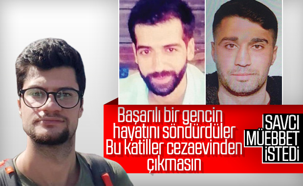 İTÜ'lü Halit Ayar'ın katillerine müebbet talebi