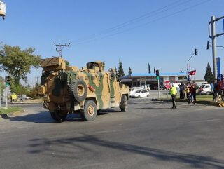 Hatay’da komandoların geçişine destek