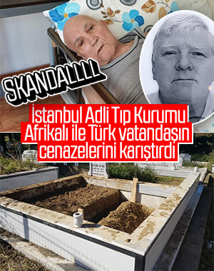 Afrikalı adamı yanlışlıkla Çatalca'ya gömdüler