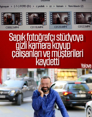 Kadınların soyunurken videolarını çeken sapık ifşa oldu