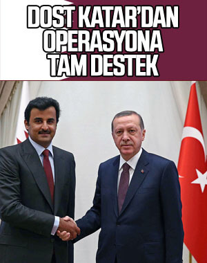 Katar, Barış Pınarı Harekatı'nı destekledi