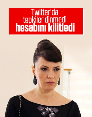 Yeşim Salkım hesabını gizledi