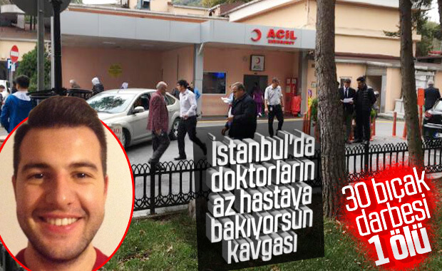 İstanbul'da bir doktor meslektaşını 30 yerinden bıçakladı