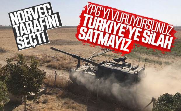 Norveç, Türkiye'ye yeni silah satışını durdurdu