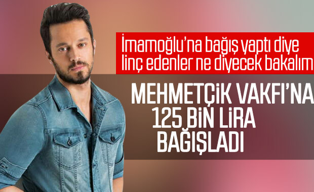 Murat Boz'dan Mehmetçik Vakfı'na bağış