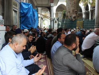 Eyüp Sultan Camisi'nden Mehmetçik'e dua