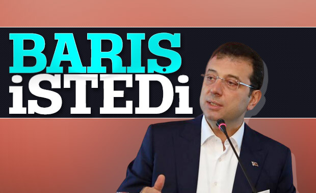 Ekrem İmamoğlu'ndan barış mesajı