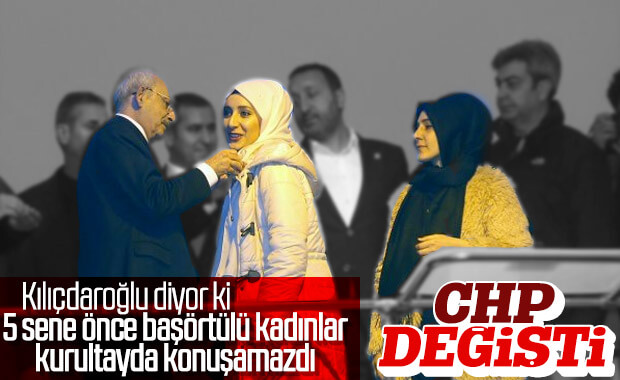 Kemal Kılıçdaroğlu'nun başörtüsü söylemleri devam ediyor