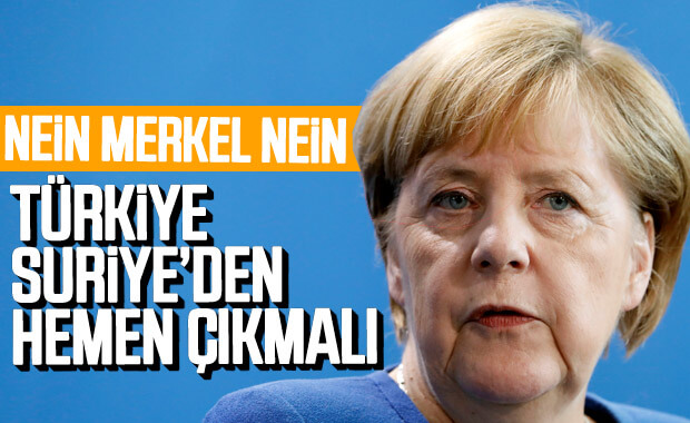 Merkel'den Türkiye'ye geri çekilin çağrısı