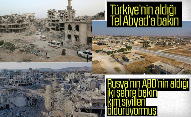 Türkiye'nin teröristlerin elinden kurtardığı Tel Abyad