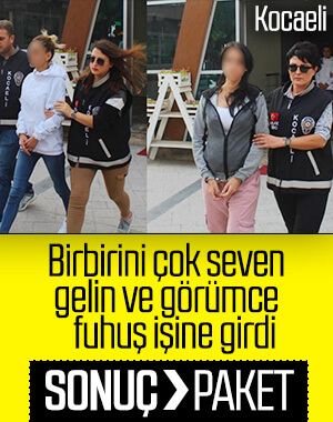 Gelin ve görümce dernekte fuhuş yaptırdı