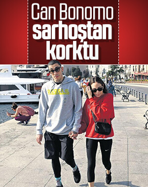 Alkollü adam Can Bonomo'yu korkuttu